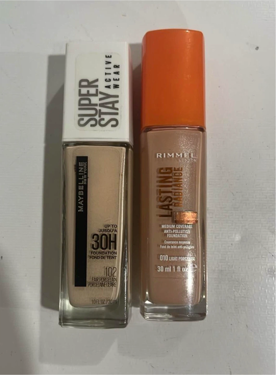 Maybelline/ Rimmel foundation
