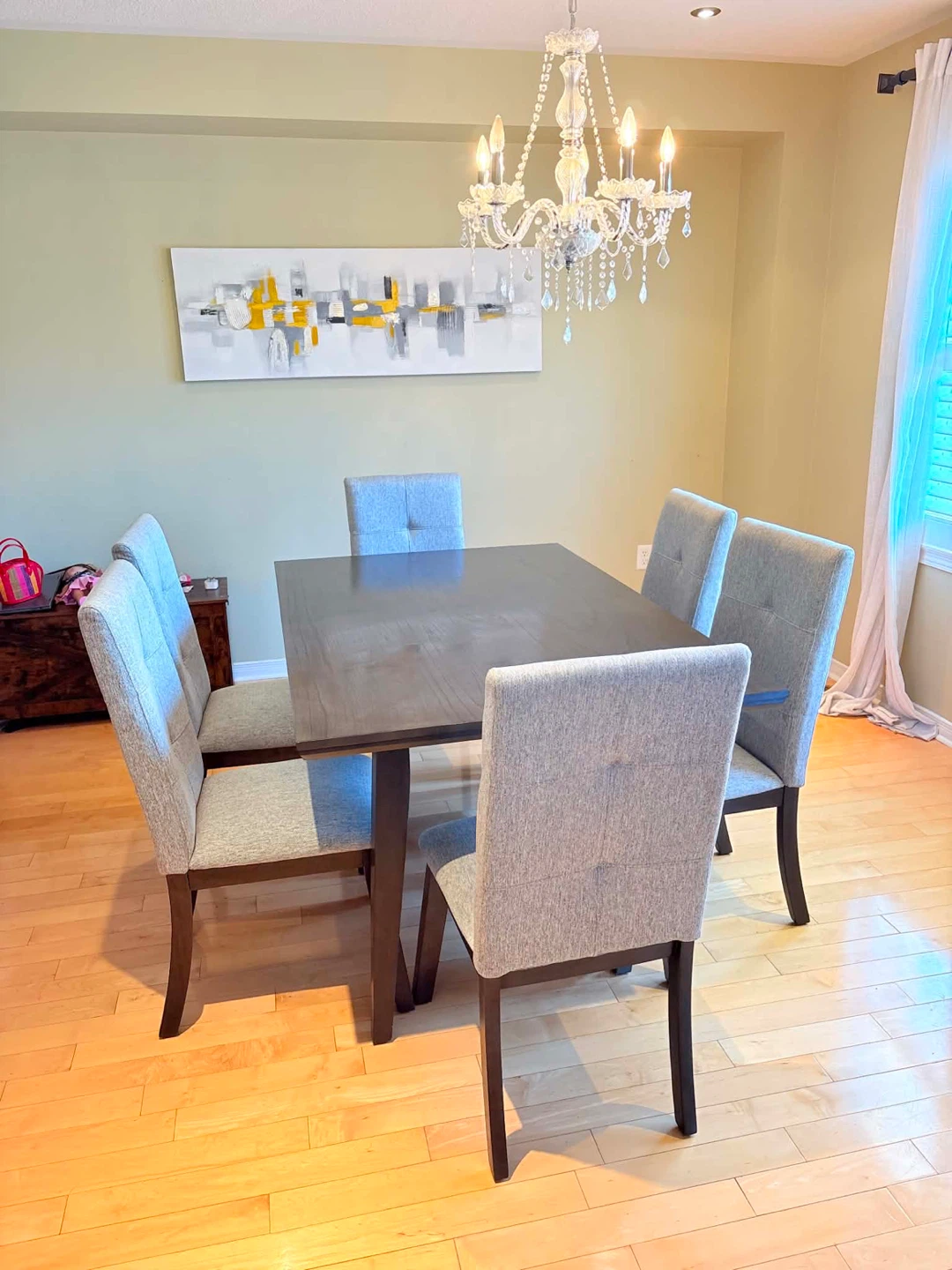 Modern 6-Piece Dining Set – Excellent Condition 🌟 - photo 2