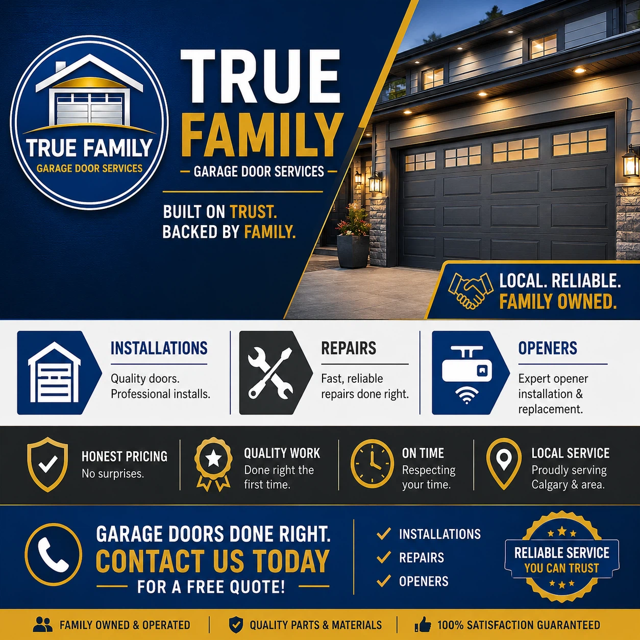 Garage Door Services and Repair!