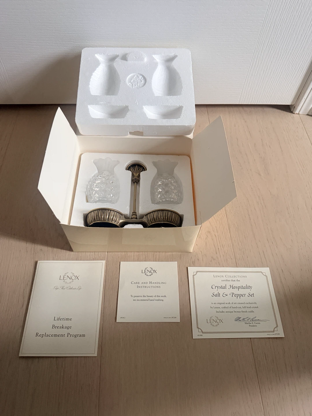 Lenox Crystal Hospitality Salt & Pepper Set - photo 2