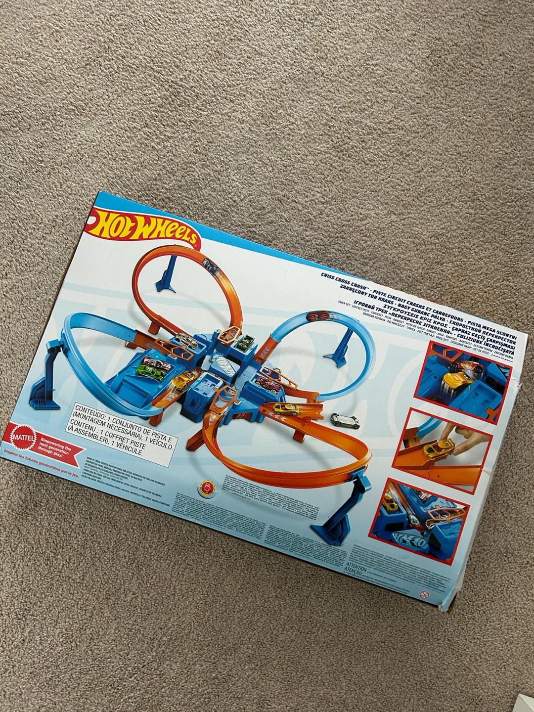 Hot Wheels Criss Cross Crash Track Set - photo 2