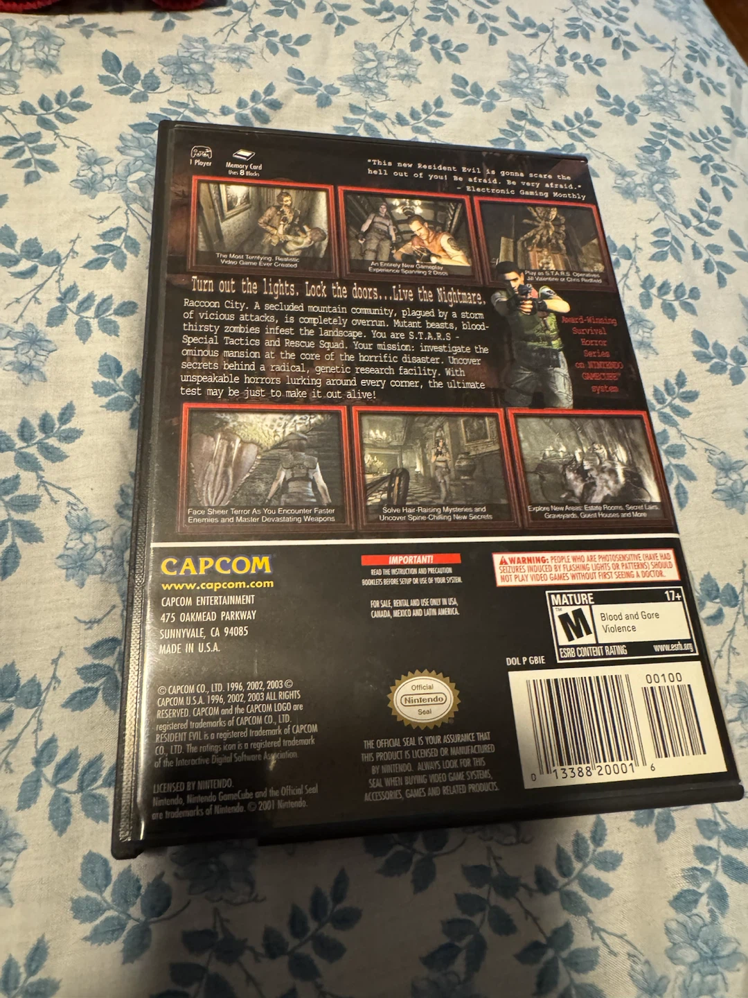 Nintendo GameCube Resident Evil Player’s Choice - photo 2