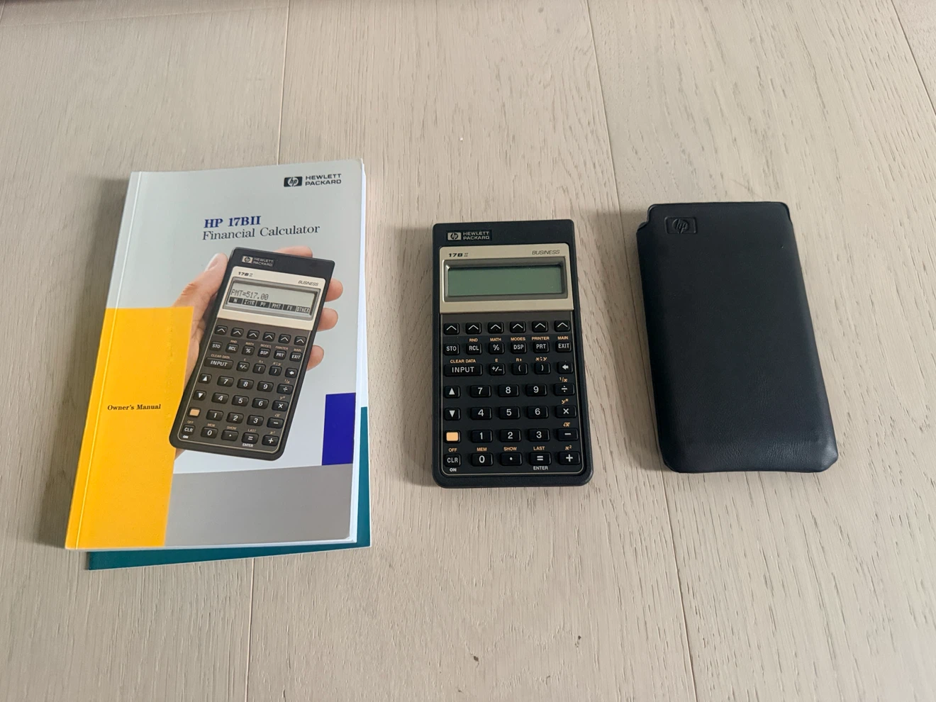 HP 17BII Financial Calculator