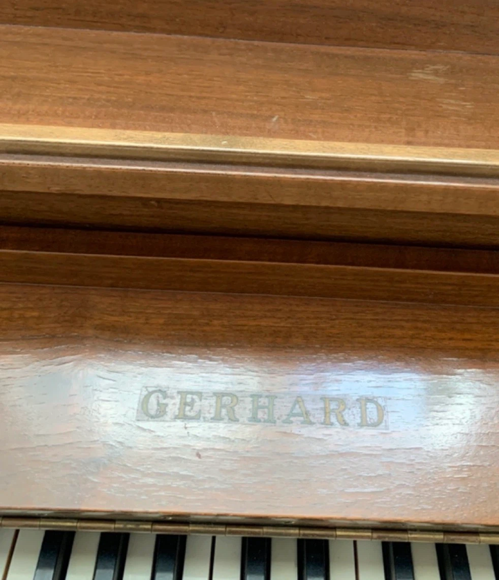 Gerhard Upright Piano with Bench