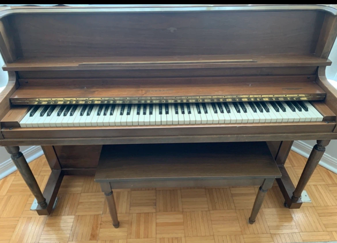 Gerhard Upright Piano with Bench - photo 2