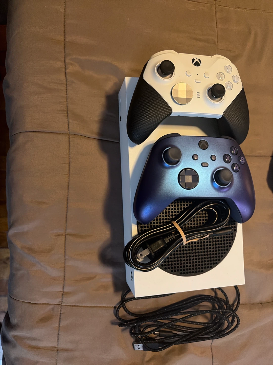 Xbox Series S Console with Two Controllers