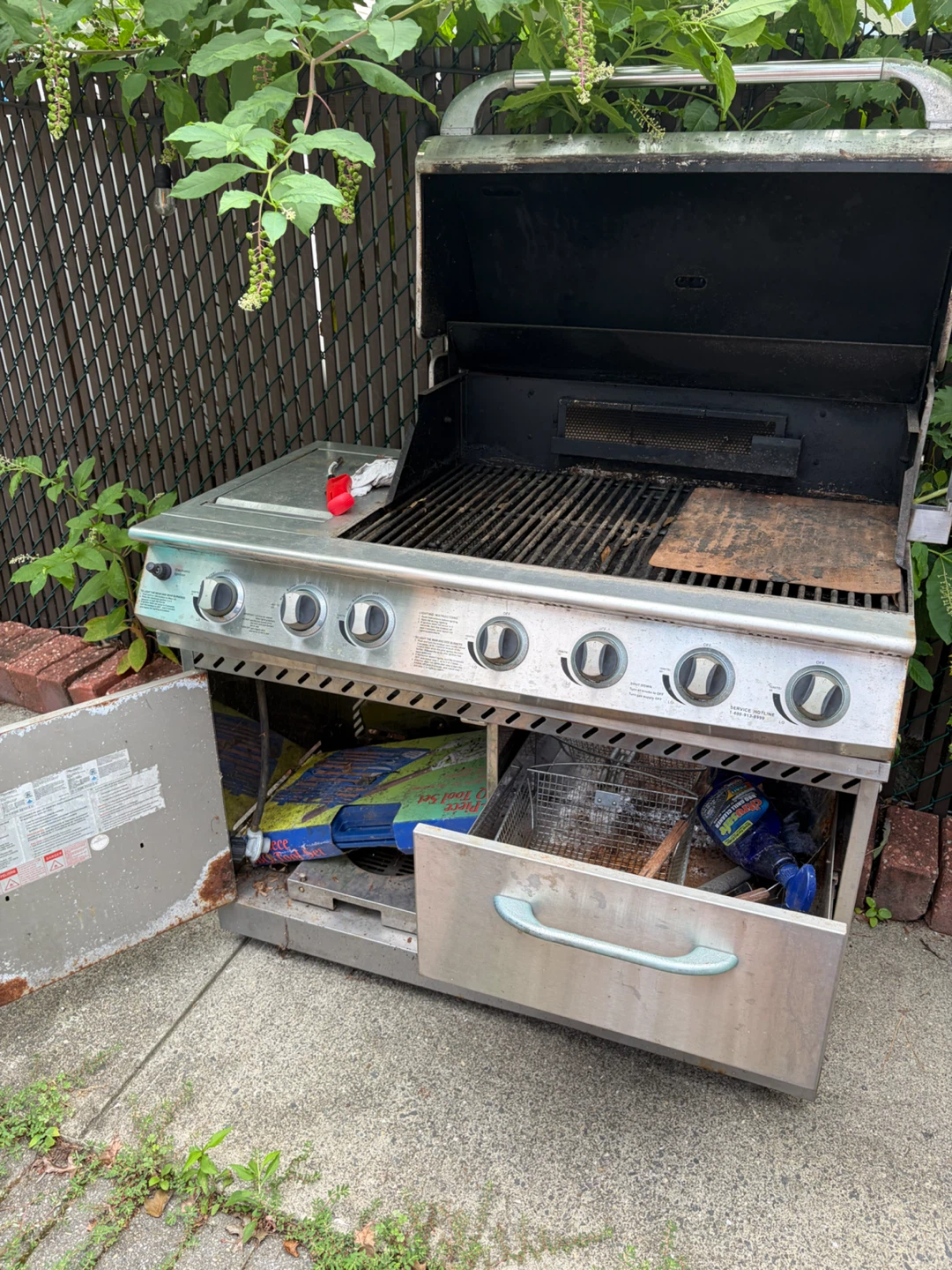 Stainless Steel Gas Grill - photo 2