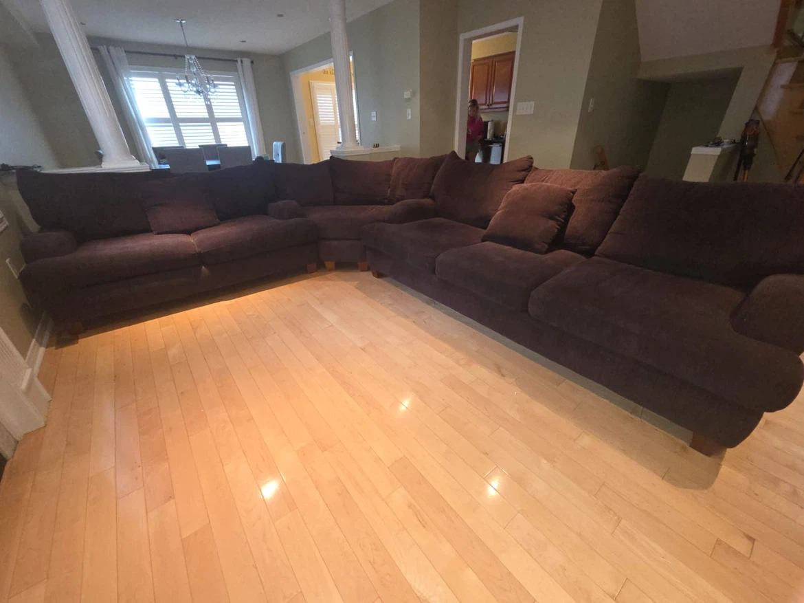Large Modular Sectional Sofa – 3 Pieces – Good Condition