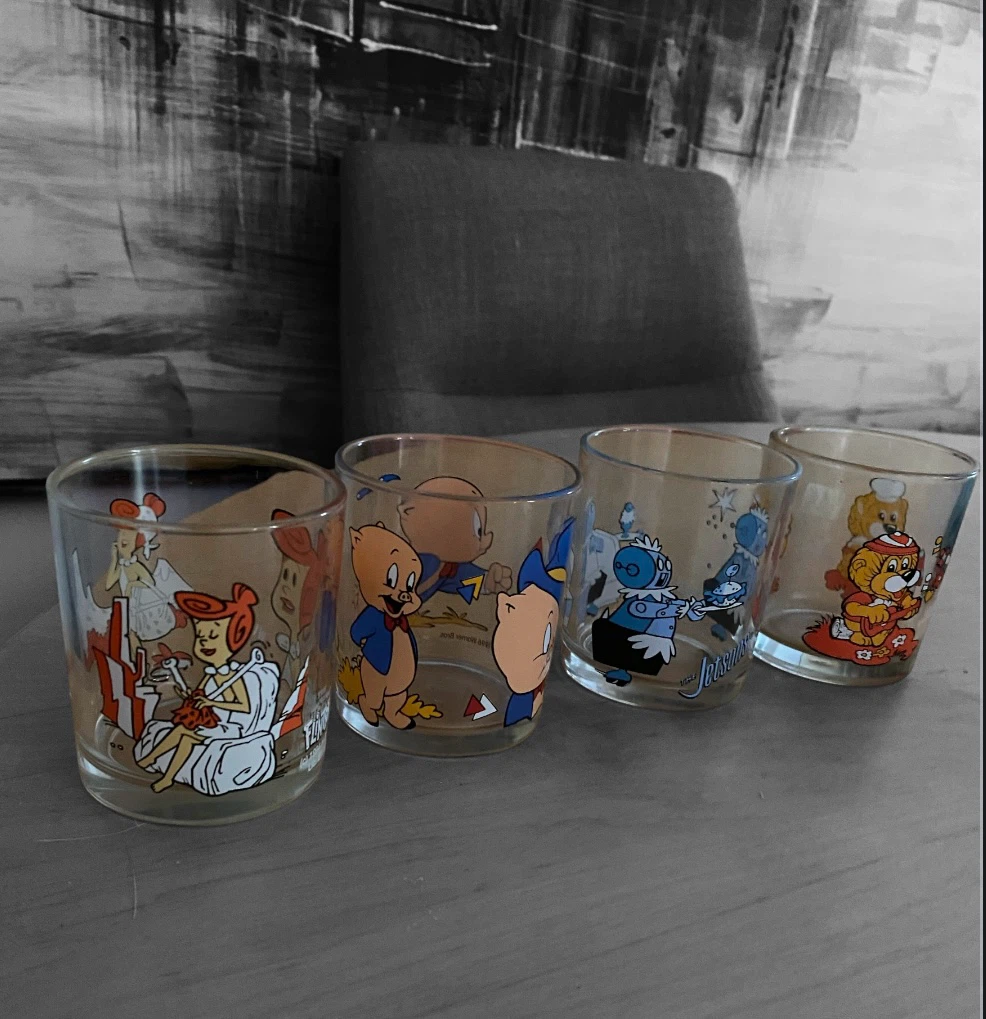 Vintage Hanna-Barbera & Warner Bros. Cartoon Glasses - photo 2