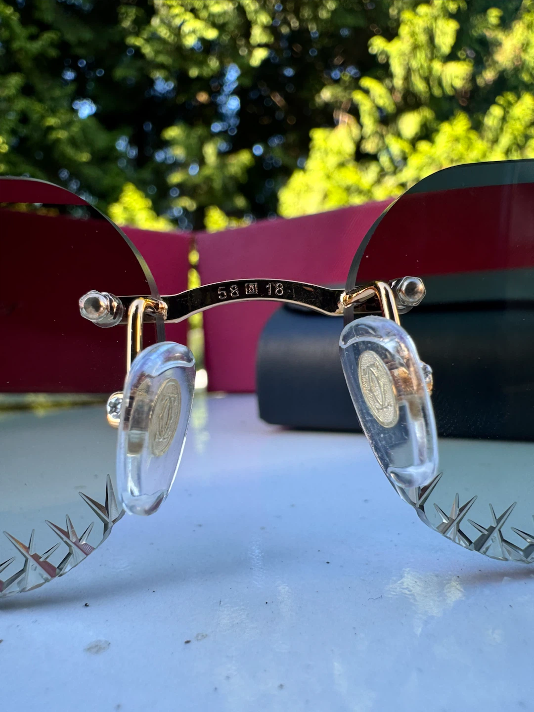 Cartier Rimless Sunglasses - photo 5