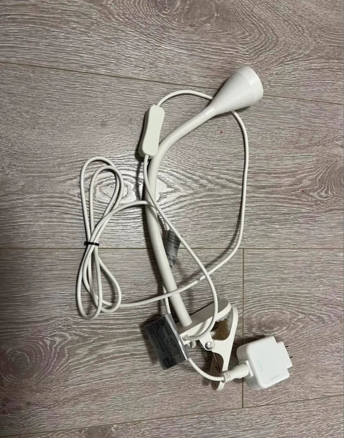 Clip-on Desk Lamp with USB Adapter