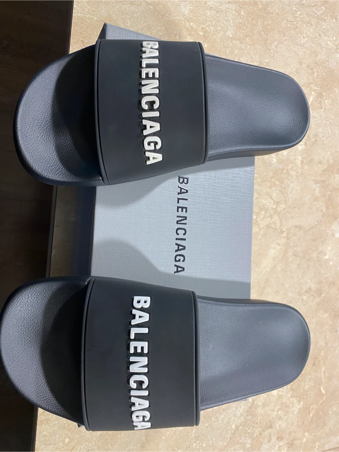 Balenciaga Logo Slides MENS - photo 4