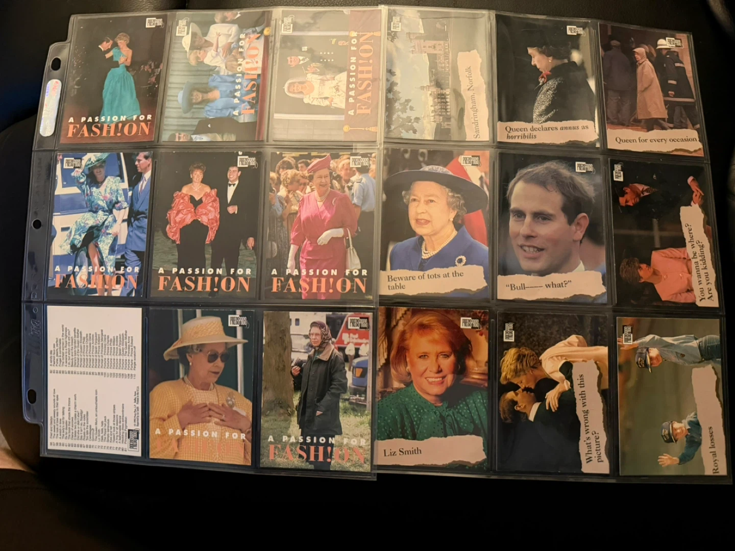 A Passion for Fashion Royal Family Trading Cards - photo 2