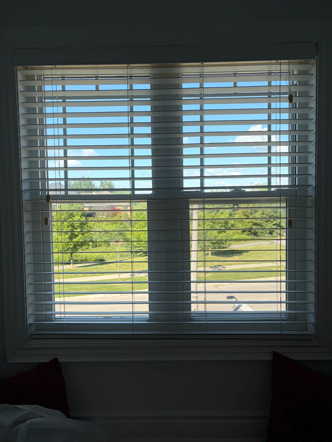 White Wood Blinds - photo 2