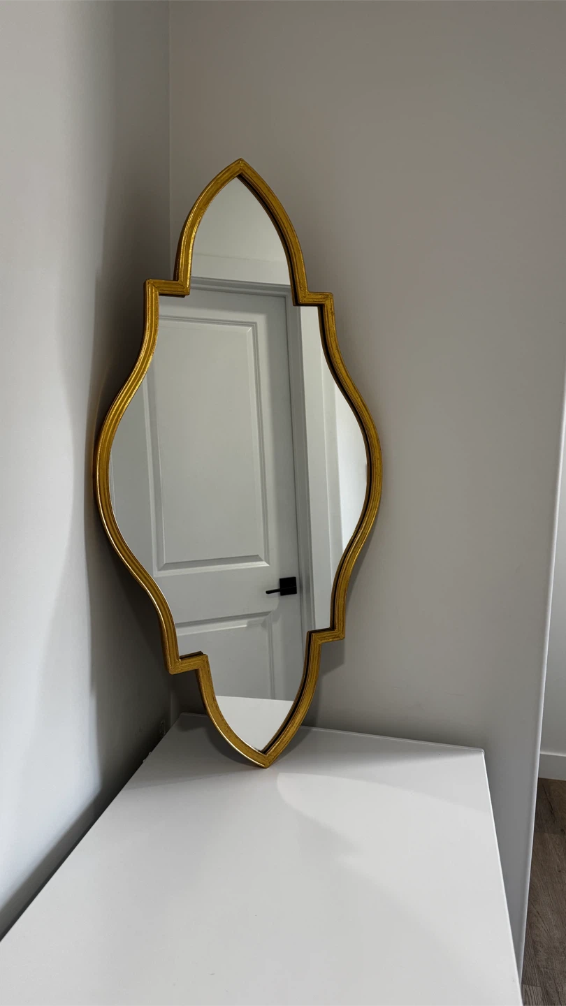 Decorative Gold Frame Mirror