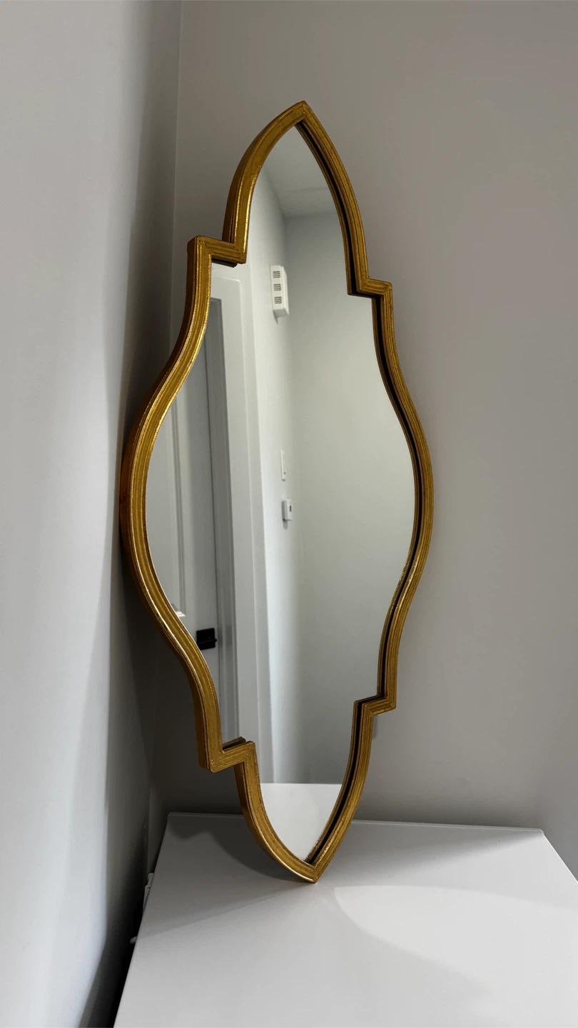 Decorative Gold Frame Mirror - photo 3