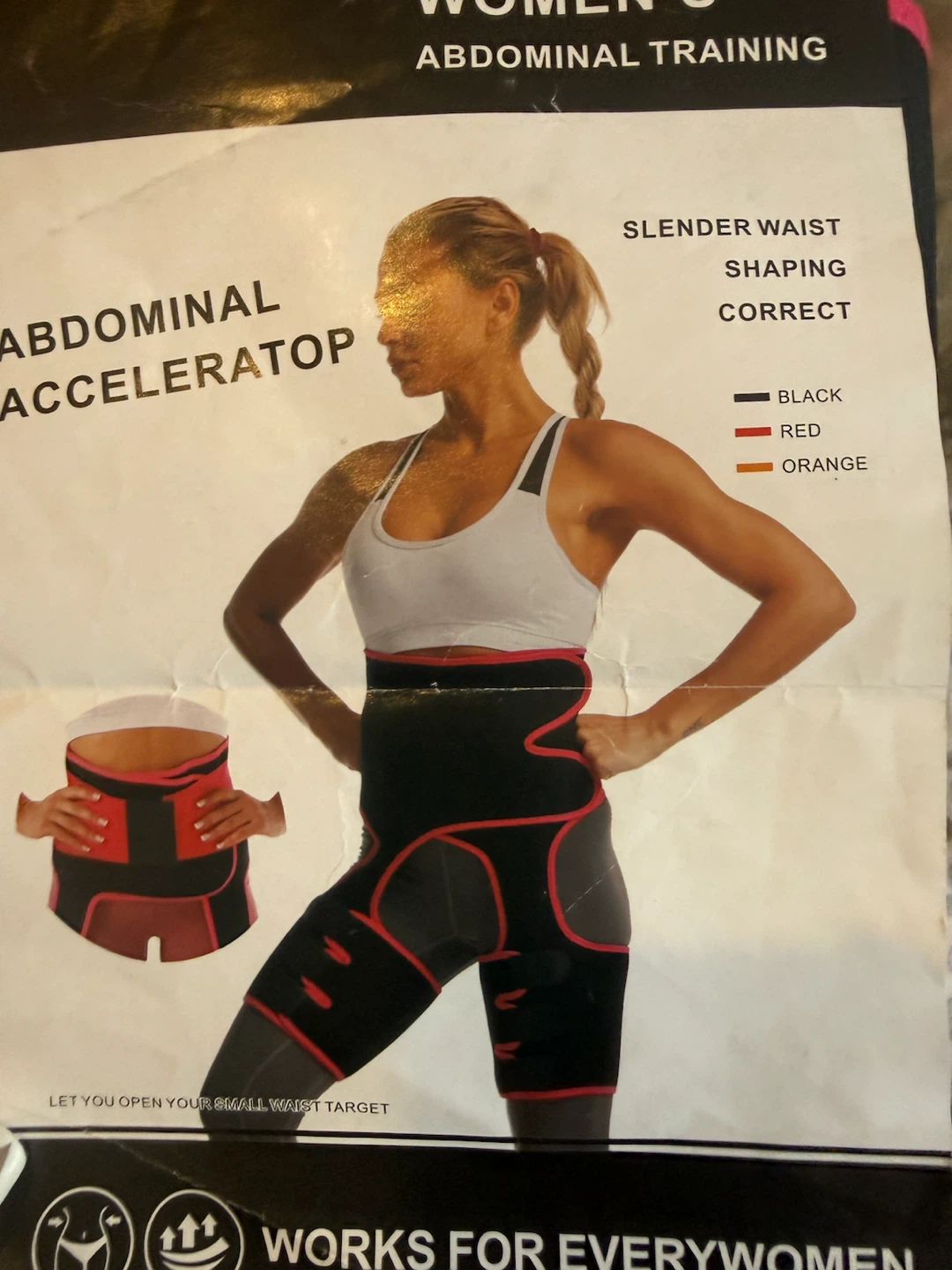 Women's Abdominal Accelerator Shaping Belt - photo 2