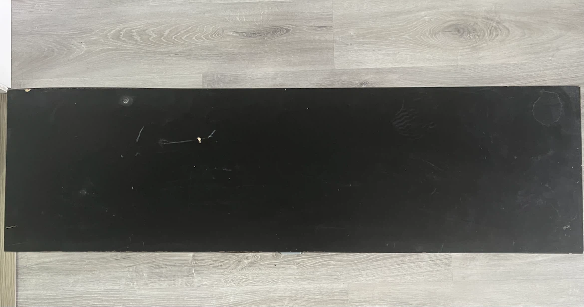 OBO: Black Wooden Altar-Style Table (See info!) - photo 2