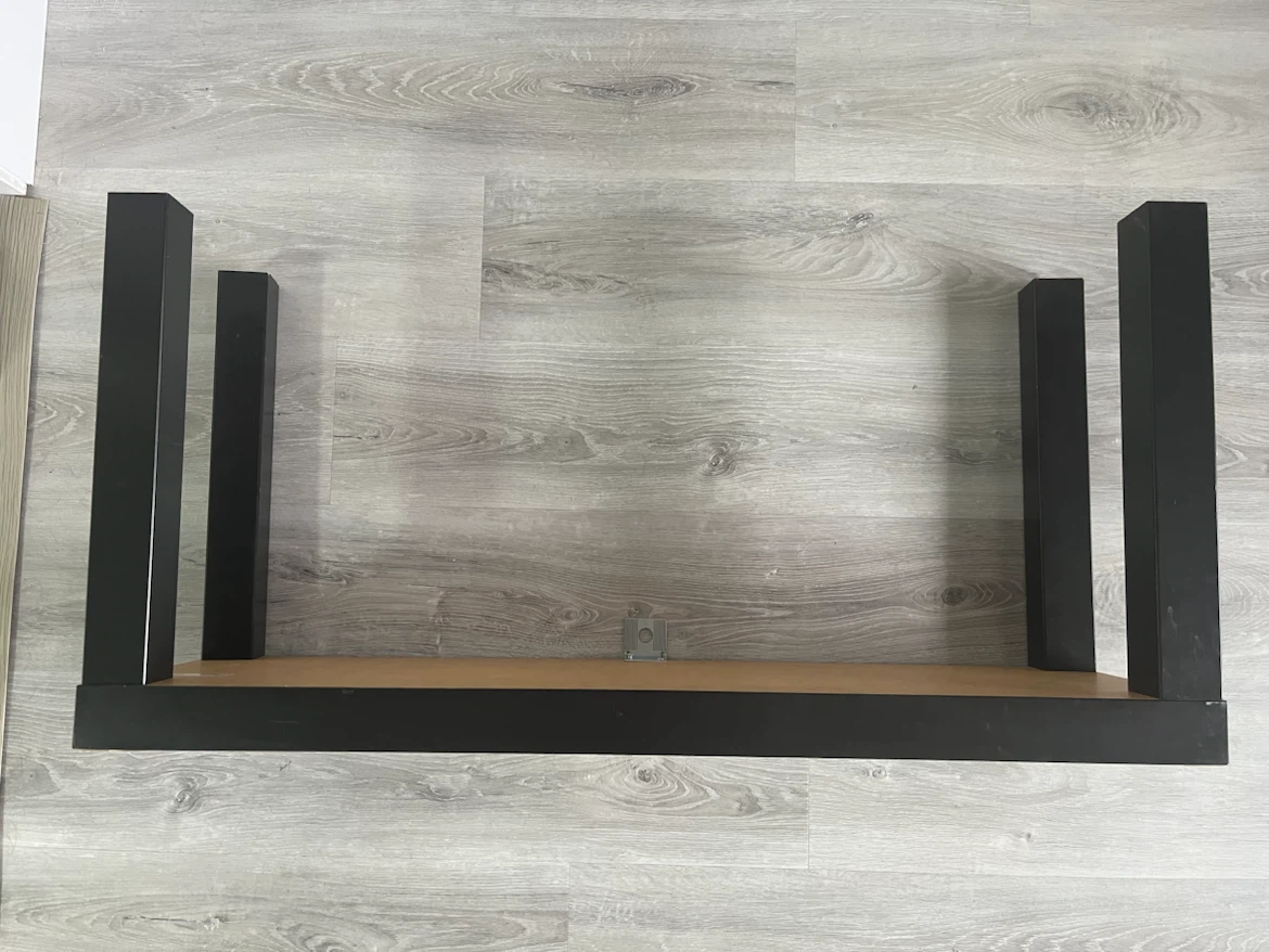 OBO: Black Wooden Altar-Style Table (See info!) - photo 3
