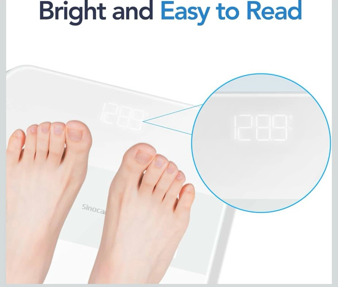BRAND NEW!! Sinocare Scale for Body Weight - photo 4