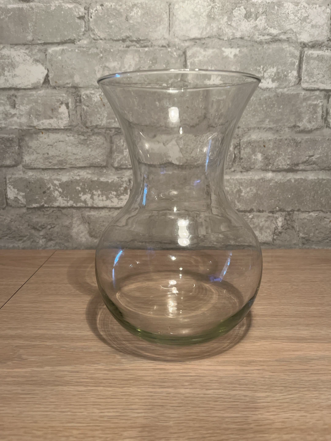Clear Glass Vase