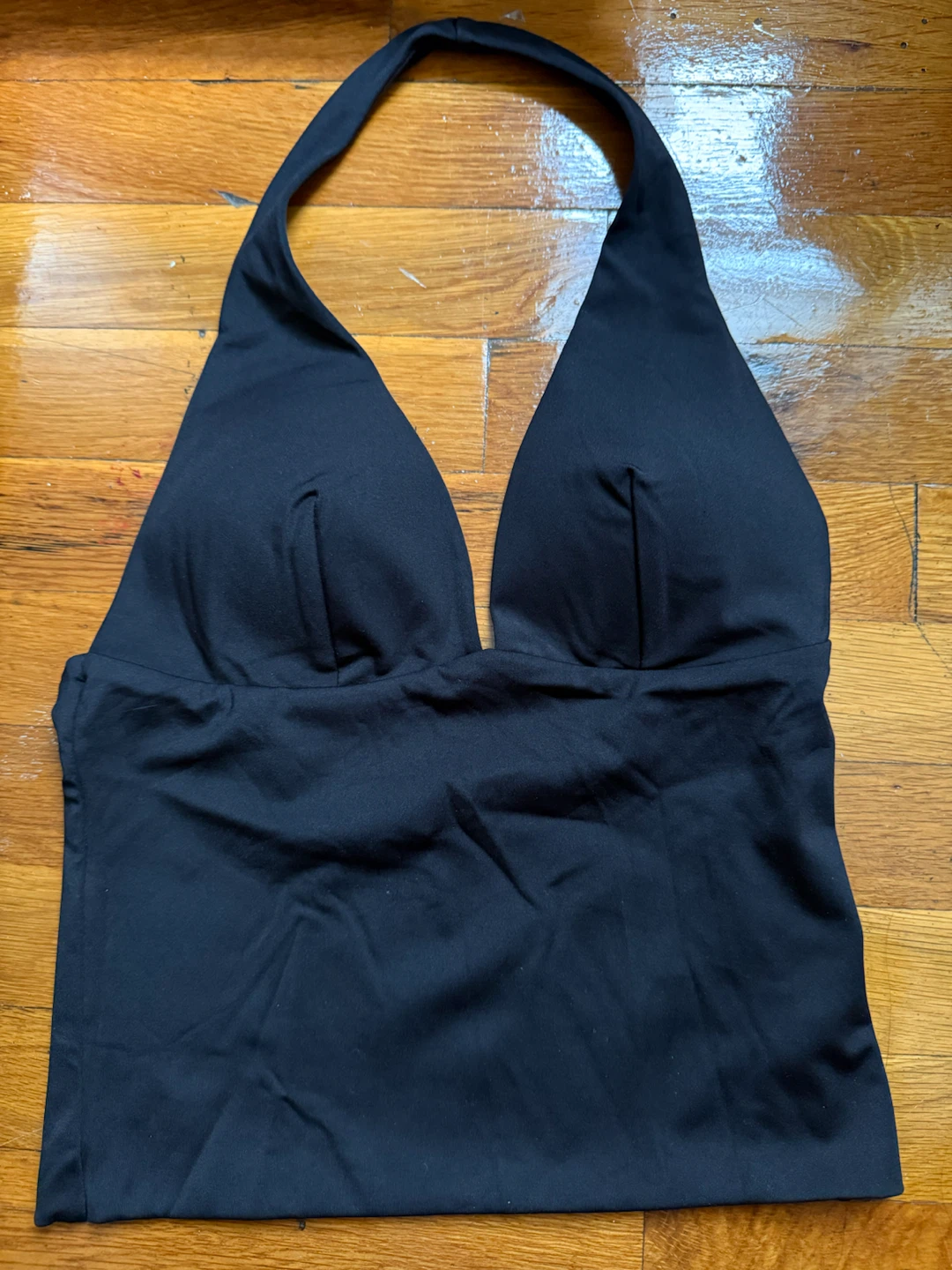 CSB Brand New Black Halter Neck Tank Top - photo 4