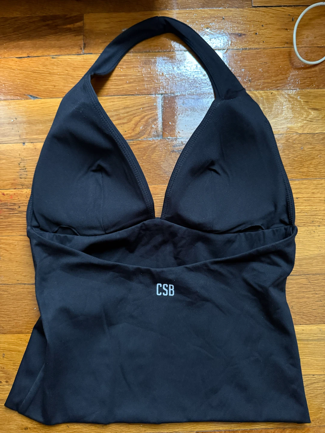 CSB Brand New Black Halter Neck Tank Top - photo 5