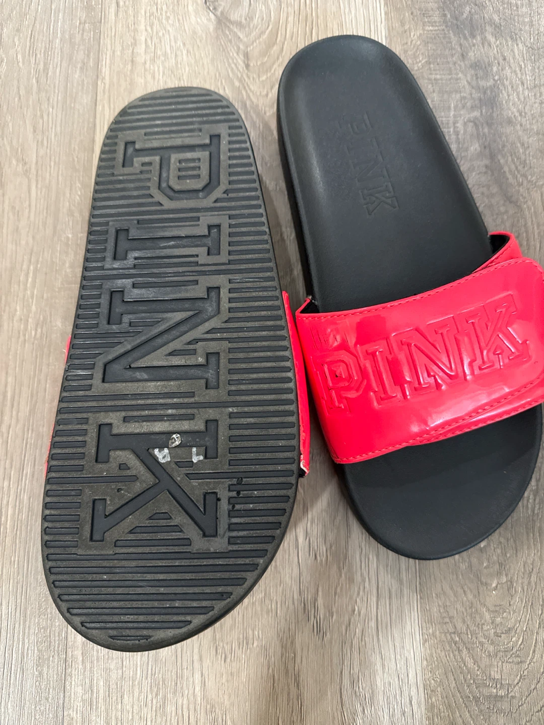 PINK Victoria's Secret Slides size 9 - photo 5