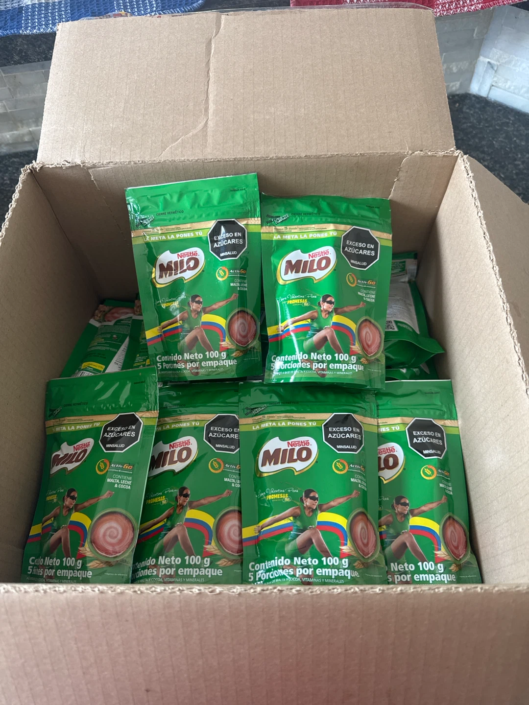 Nestlé Milo Chocolate Drink Mix (5x 100g Pouches)