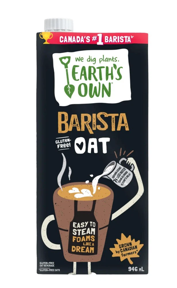 Earth's Own Barista Oat Beverage 946mL