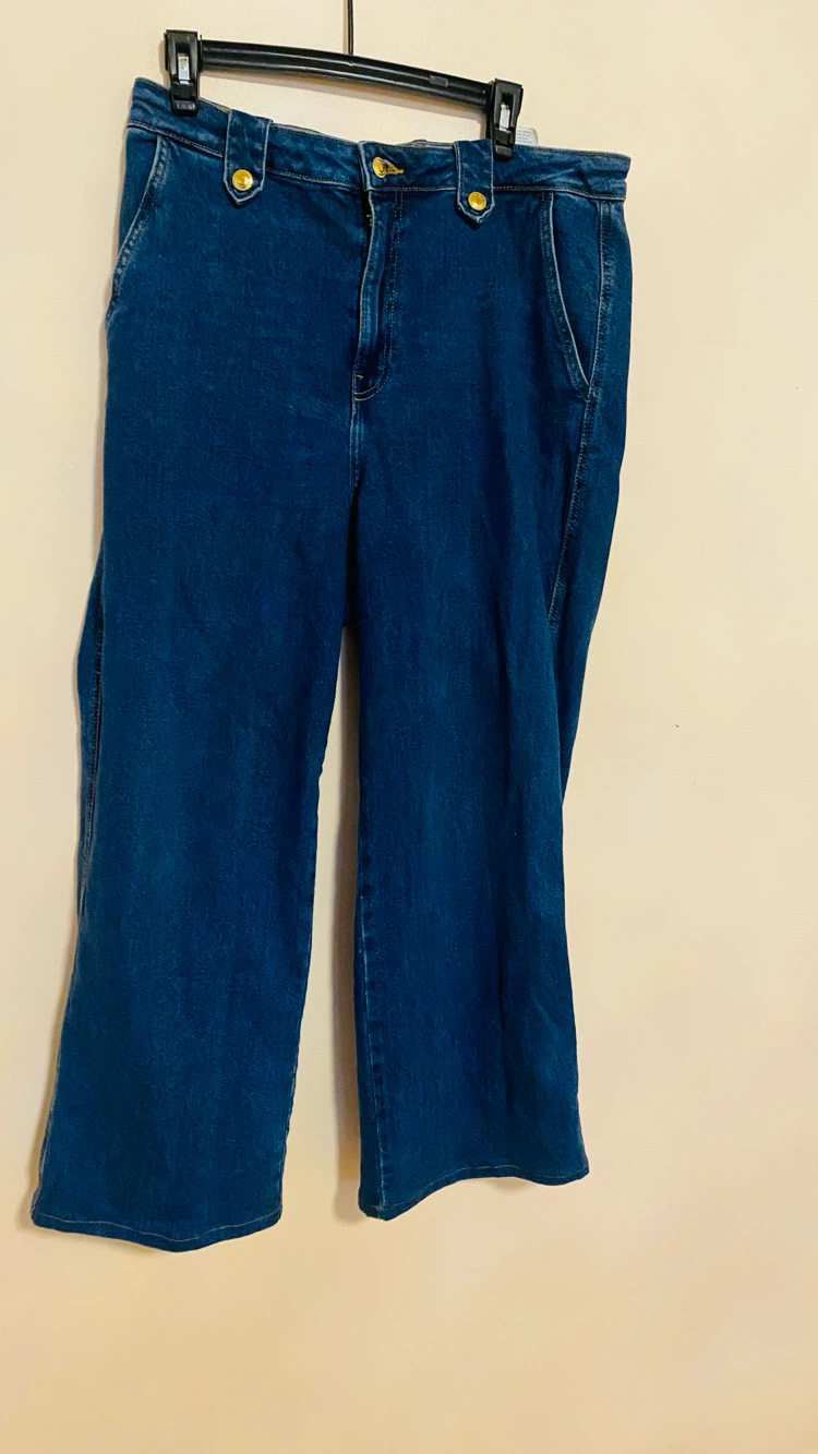 Michael Kors size 14 wide leg jeans