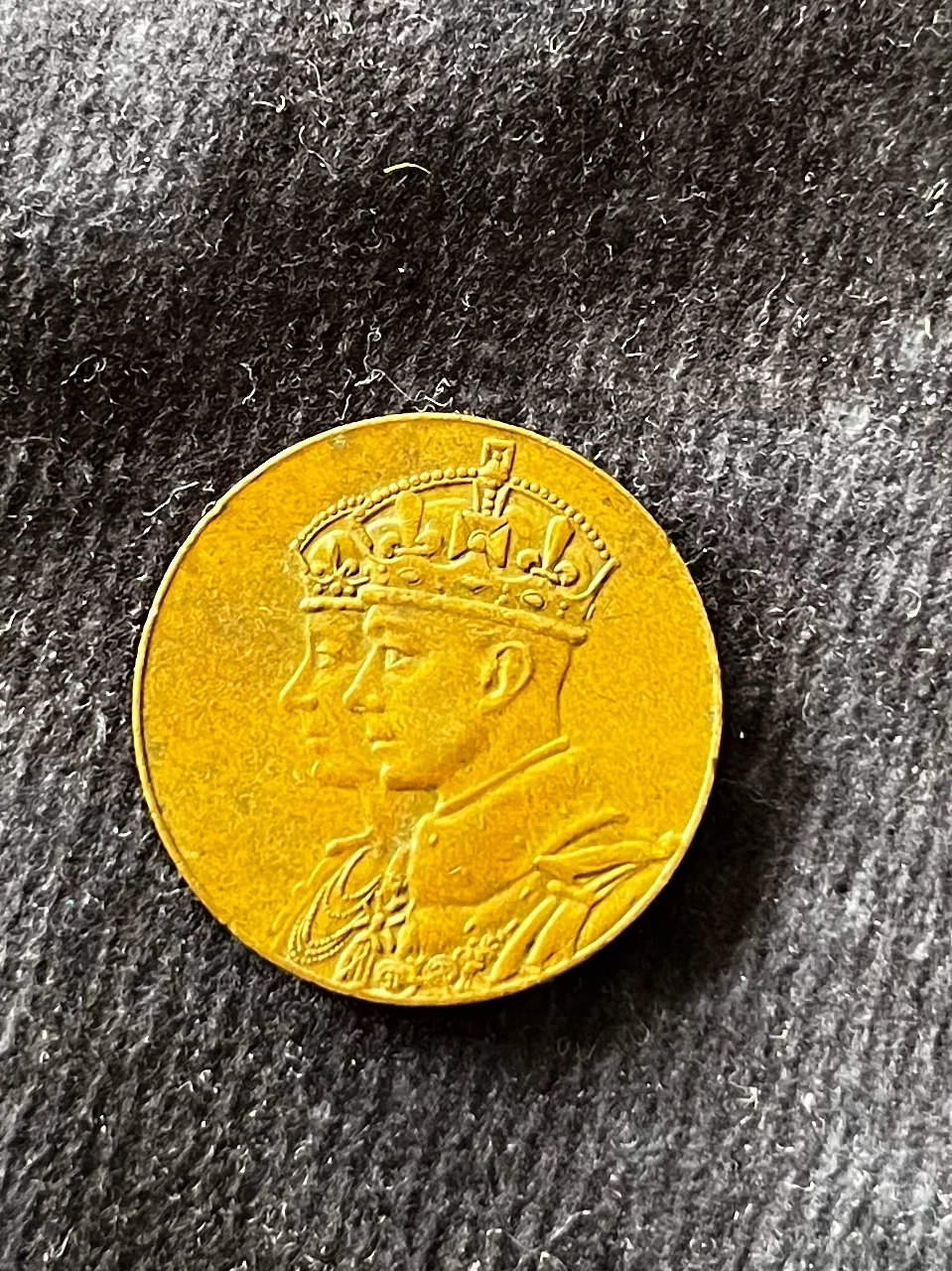 1939 Canada first Royal Visit Medal - photo 3