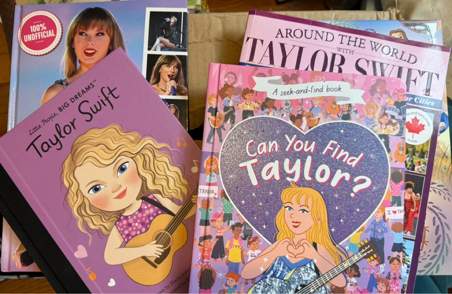 Taylor Swift Little People, Big Dreams and Seek-and-Find Books
