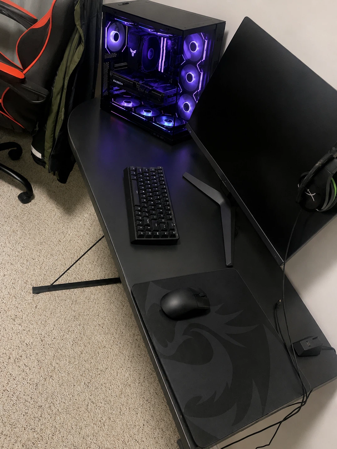 Gaming PC Custom Build with RGB Lighting