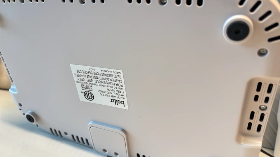 Bella 4 Qt Air Fryer - photo 2