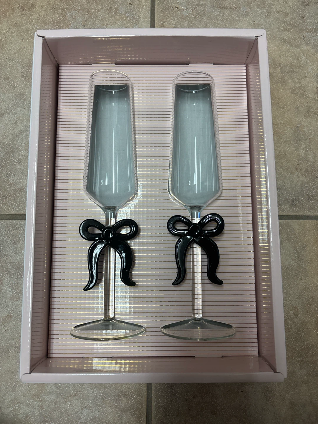 Samantha Pynn Home Champagne Flutes (Set of 2)
