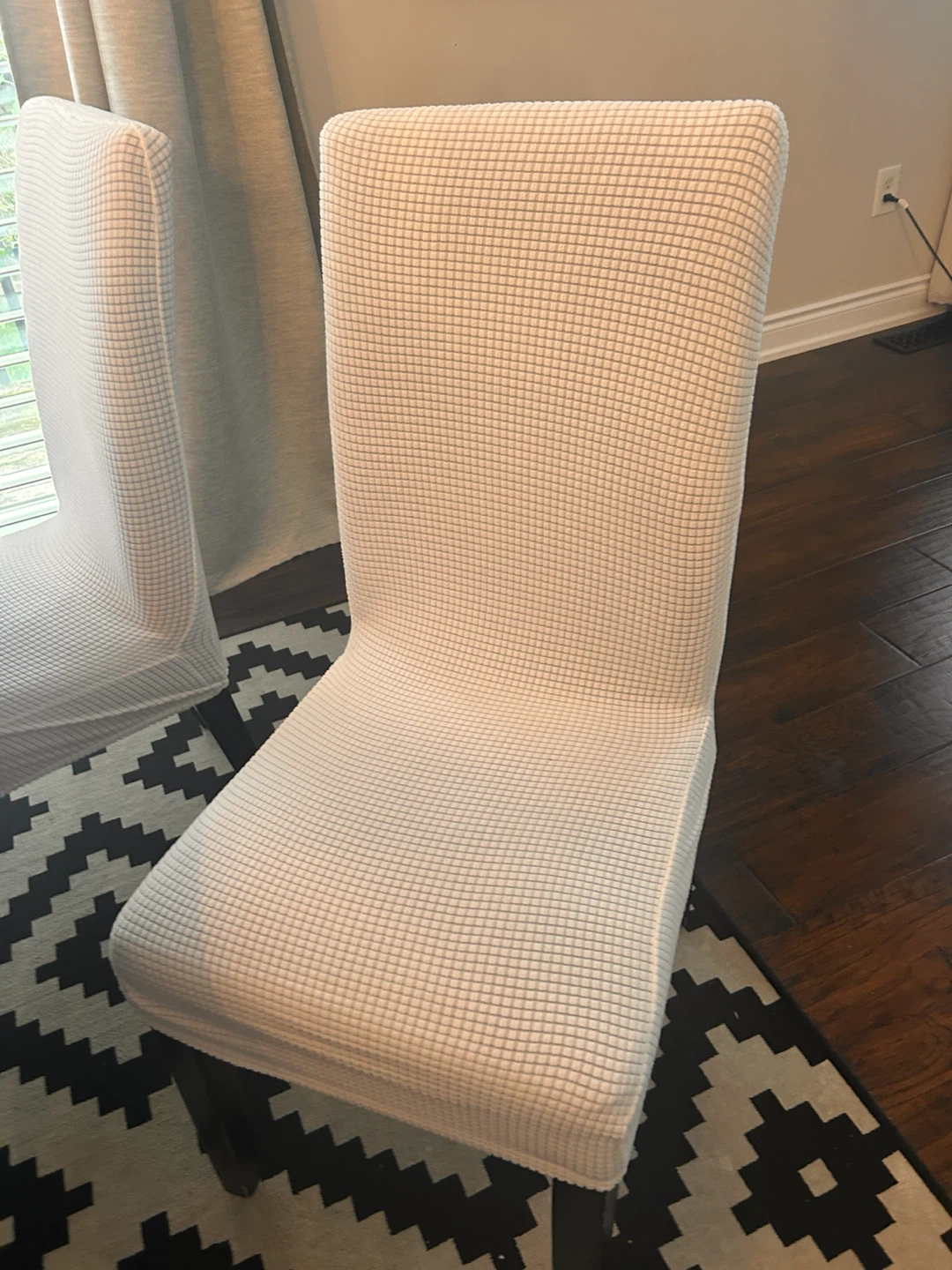 6 Dinning Grey Velvet Accent Chair - photo 2