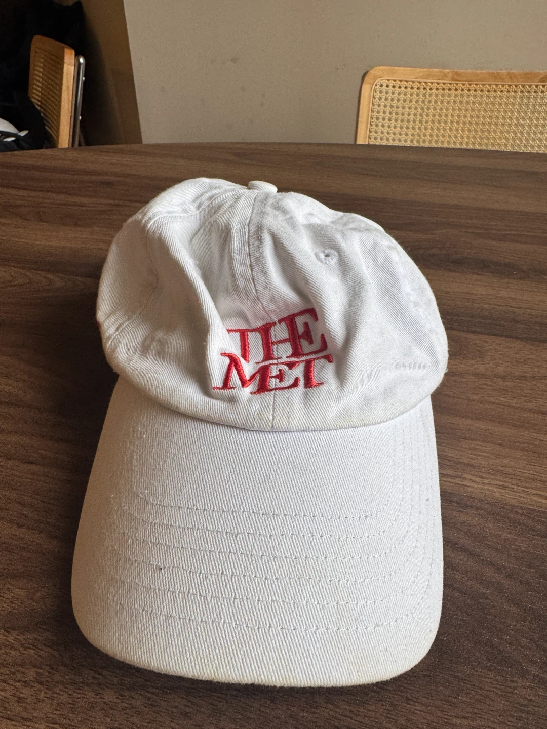 The Met Metropolitan Museum of Art Baseball Cap White - photo 3