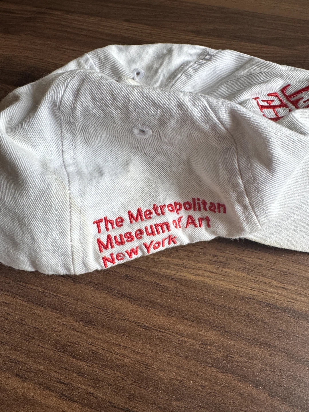 The Met Metropolitan Museum of Art Baseball Cap White - photo 2