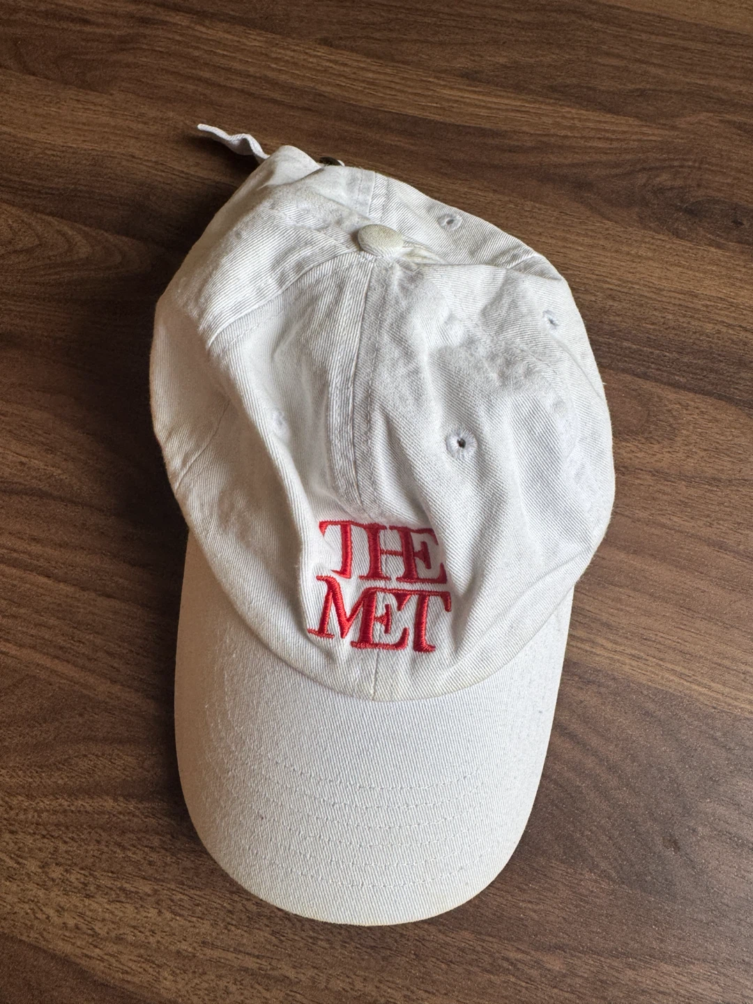 The Met Metropolitan Museum of Art Baseball Cap White