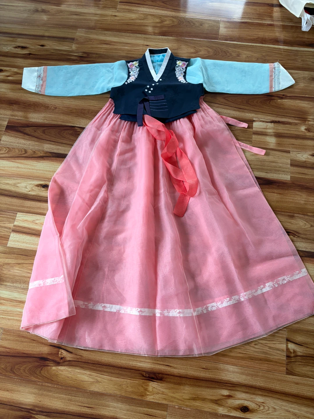 Korean Hanbok Dress with Vest