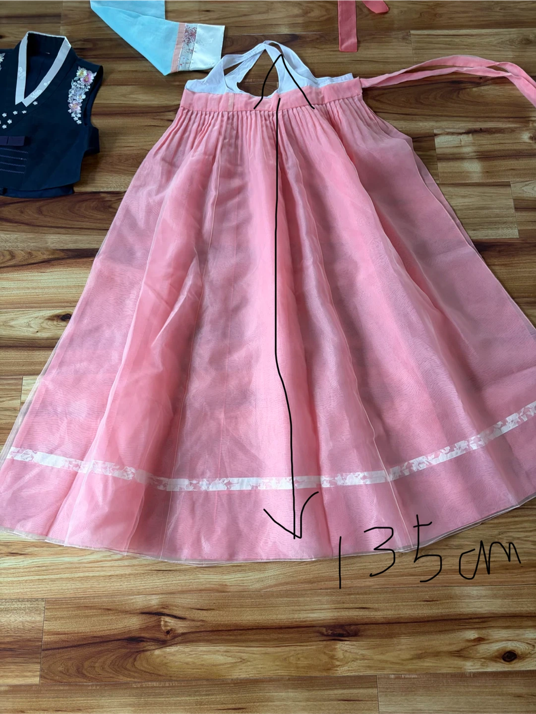 Korean Hanbok Dress with Vest - photo 3
