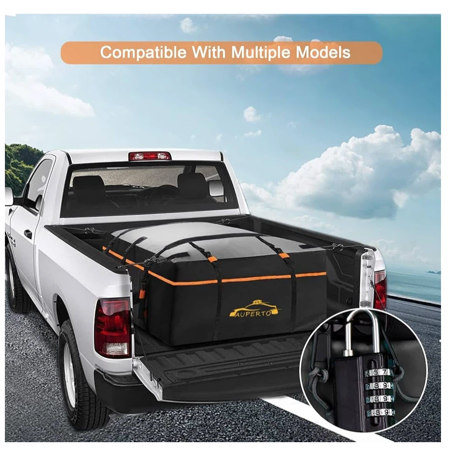 AUPERTO Rooftop Cargo Carrier Bag - 20 Cubic Feet - photo 4