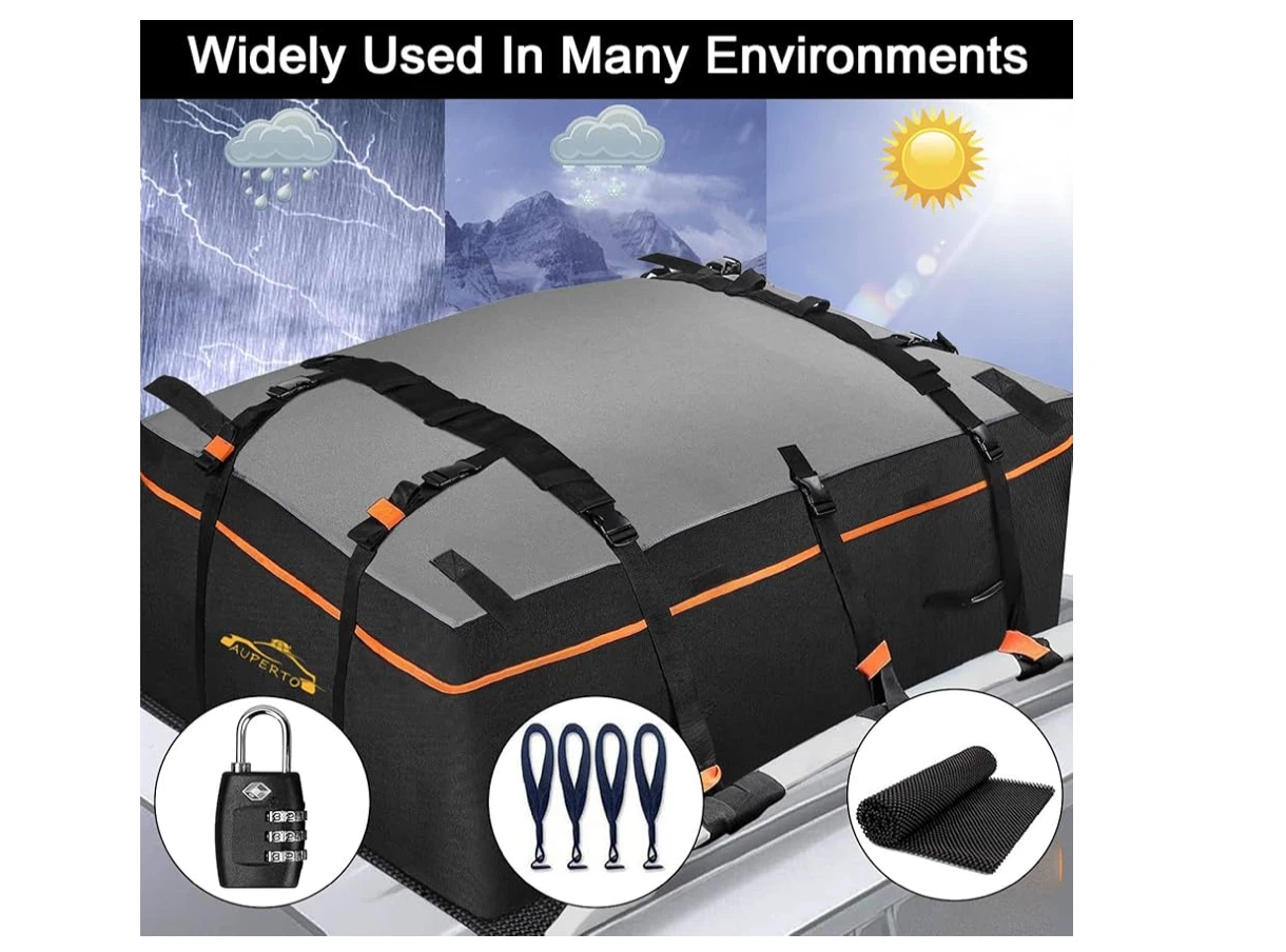 AUPERTO Rooftop Cargo Carrier Bag - 20 Cubic Feet - photo 5