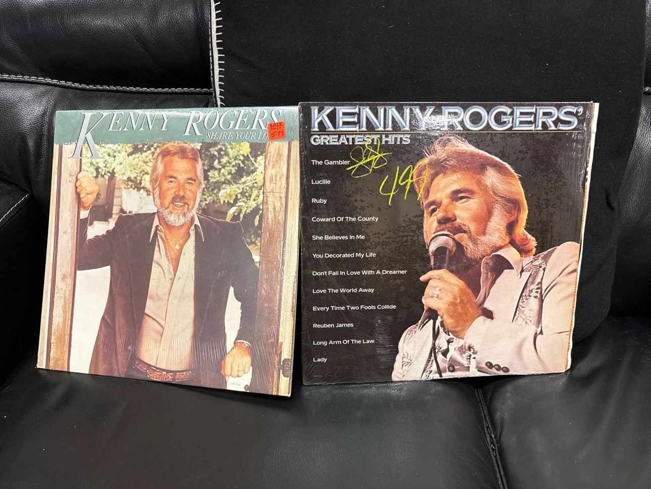 2 Kenny Rogers Original Vinyl LPs