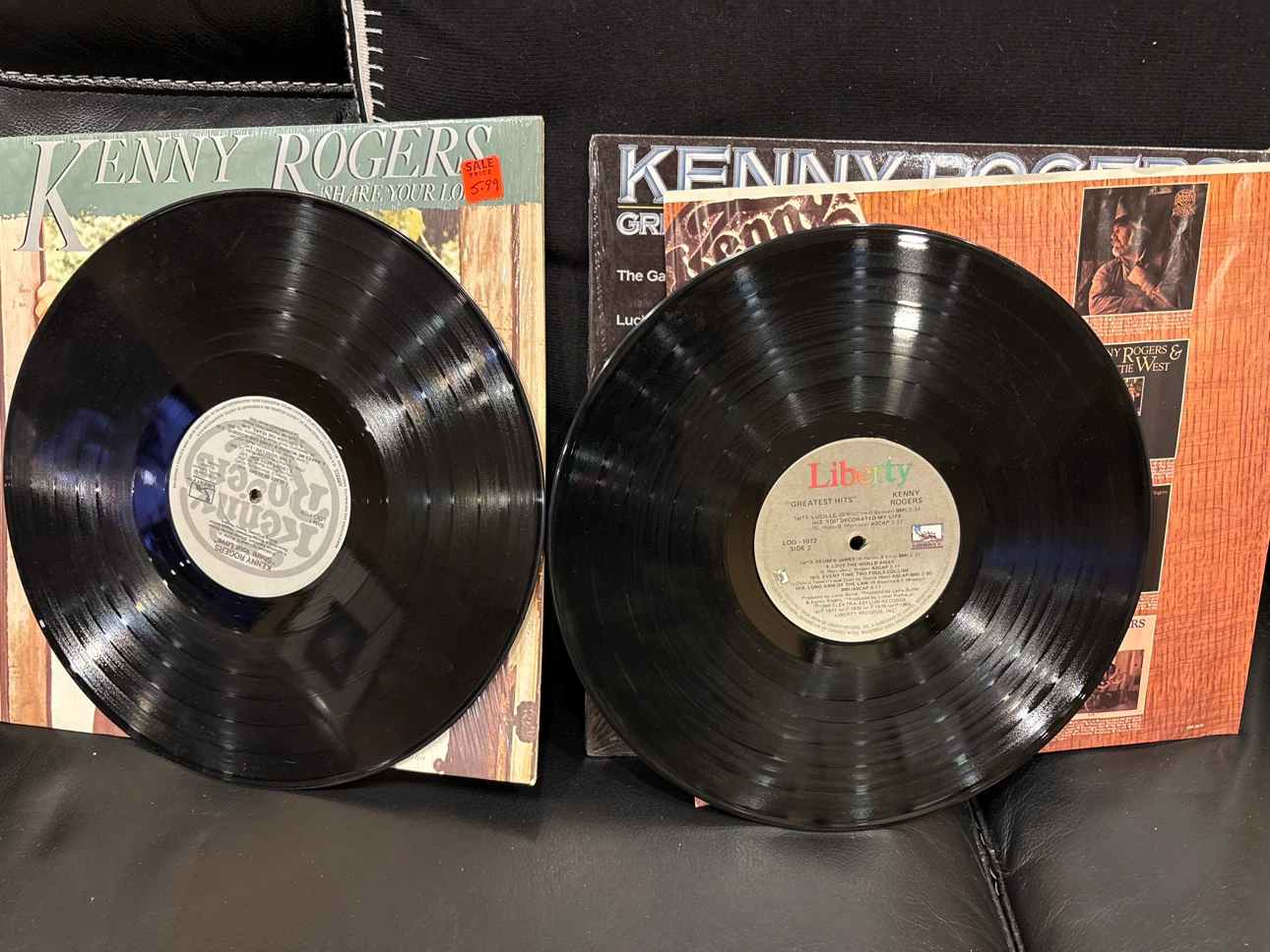 2 Kenny Rogers Original Vinyl LPs - photo 2