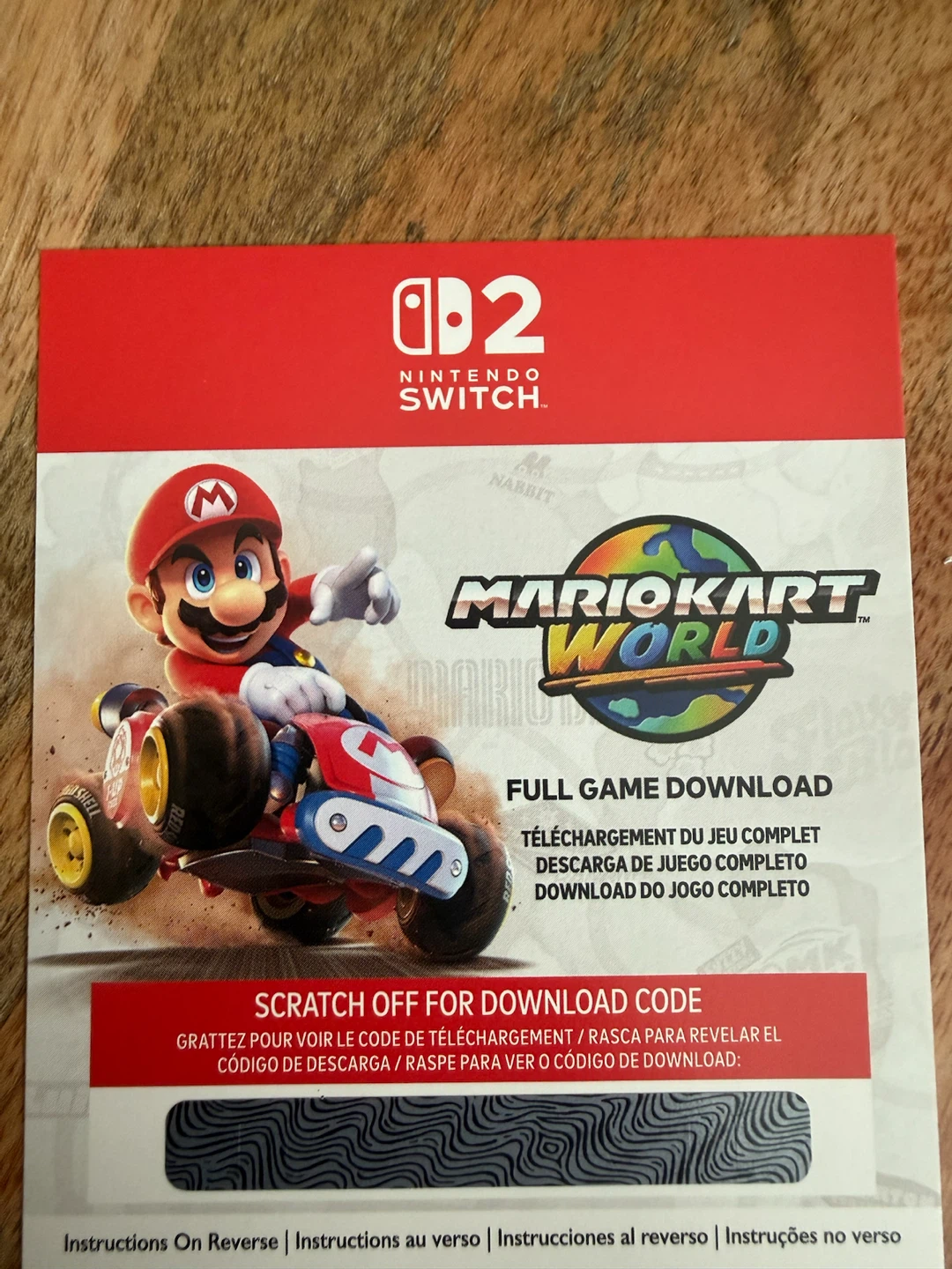 Nintendo Switch 2 + Mario Kart World Bundle - photo 5