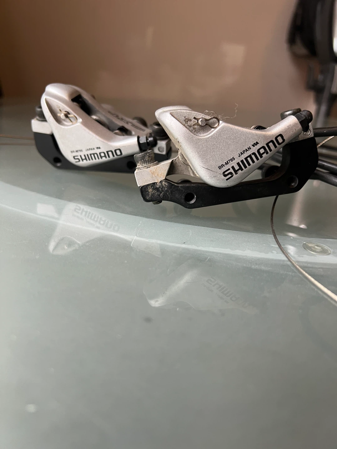 Shimano XT hydraulic disc brake shifter levers 9 sp - photo 4