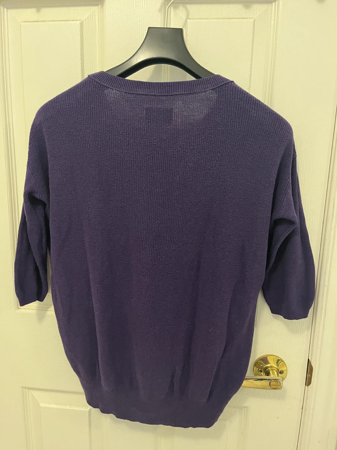 Wilfred Purple Sweater with Silk & Cashmere - Size S - photo 3
