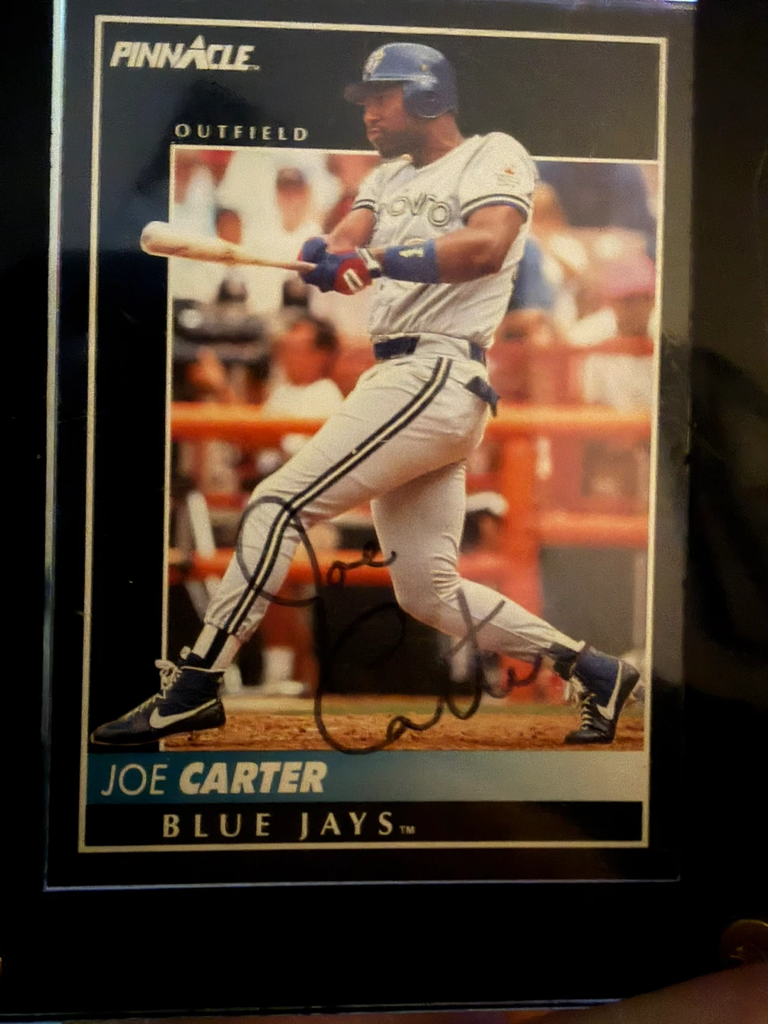 Joe Carter, Roberto Alomar, Paul Molitor Autographed Cards - photo 2